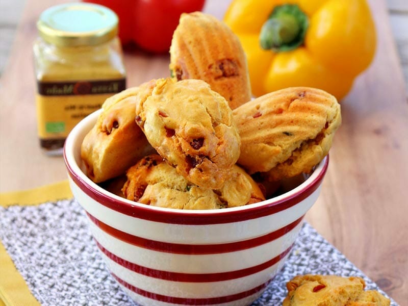 Madeleines au chorizo au Thermomix