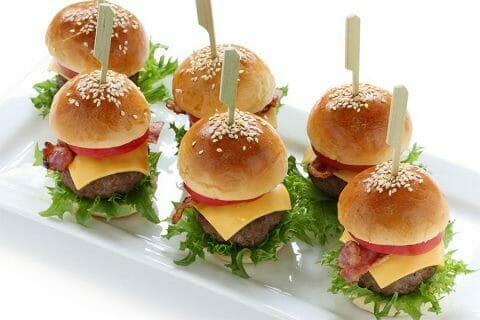 Mini burgers