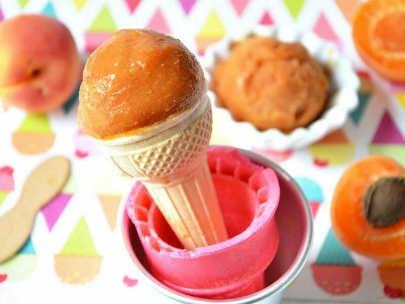 Sorbet à l’abricot au Thermomix