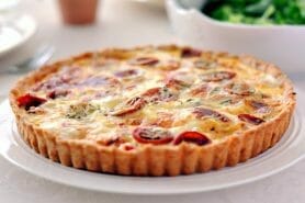 Tarte au thon, tomate et moutarde au Thermomix