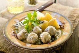 Boulettes de viande sauce aux câpres au Thermomix
