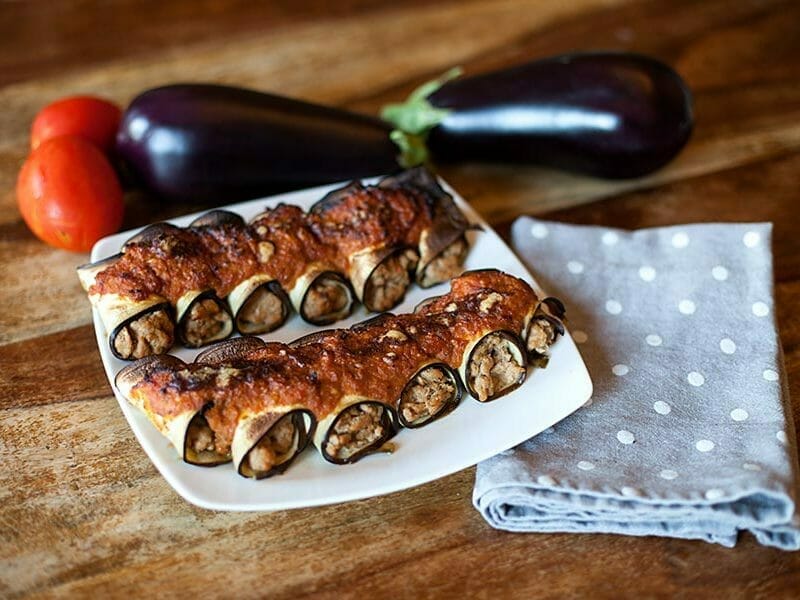 Cannelloni d’aubergine au Thermomix