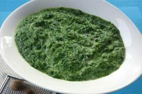 Épinards frais à la crème au Thermomix