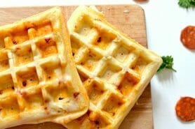 Gaufres au chorizo au Thermomix