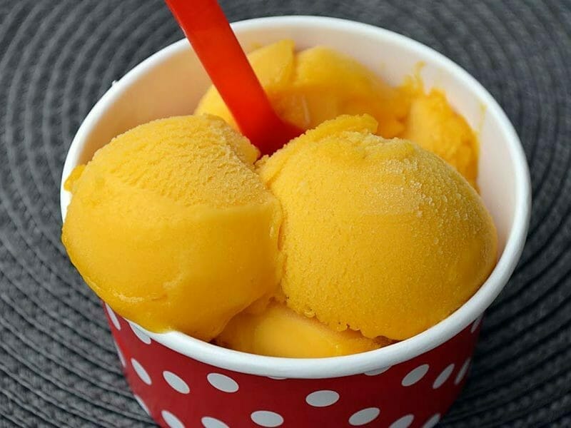 Sorbet mangue au Thermomix