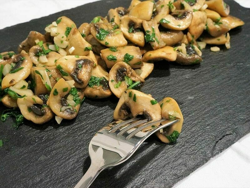 Champignons à l’ail au Thermomix