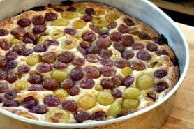 Clafoutis aux raisins frais au Thermomix