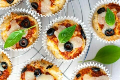 Muffins salés façon pizza