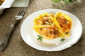 Conchiglioni au potiron au Thermomix