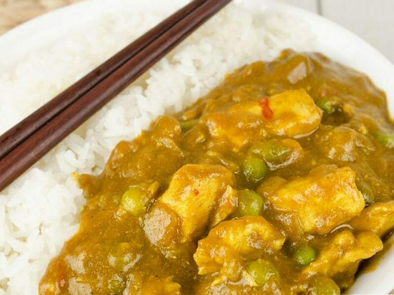 Poulet Thaï au curry au Thermomix