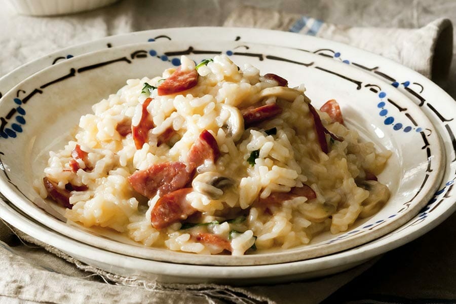 Risotto au chorizo au Thermomix - Cookomix