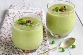 Velouté de petits pois au Thermomix