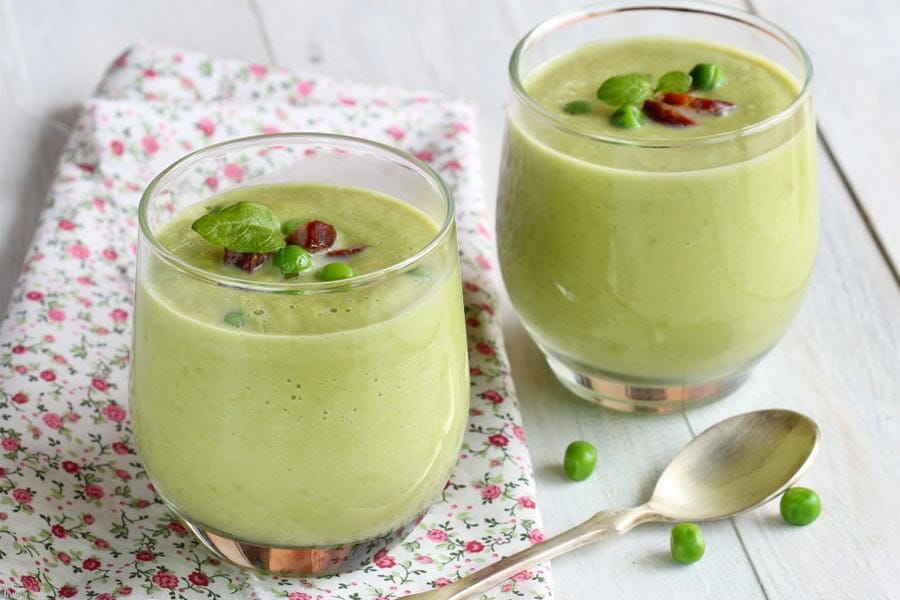 Veloute De Petits Pois Au Thermomix Cookomix
