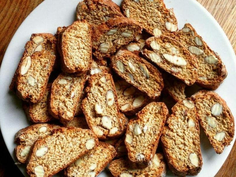 Cantucci à la fleur d’oranger au Thermomix