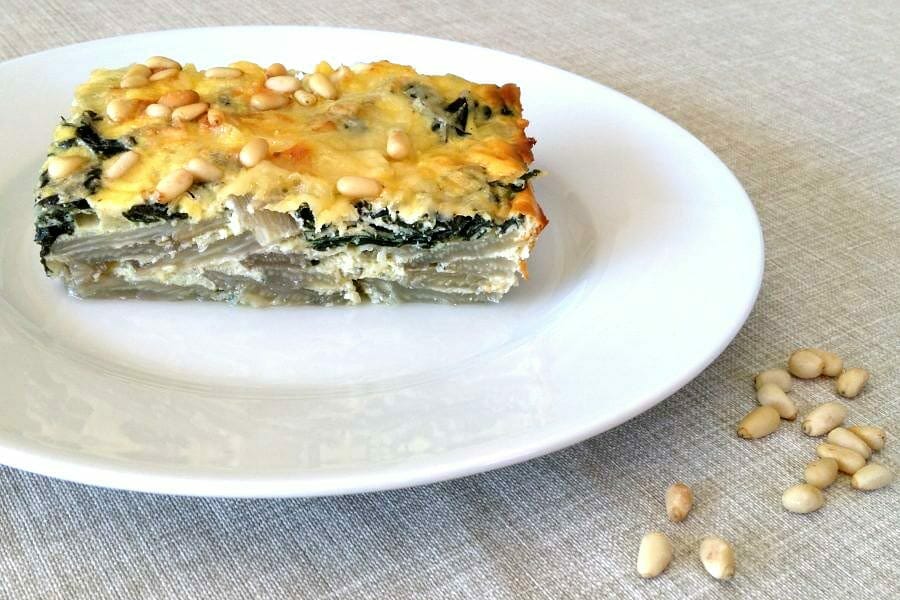 Gratin De Blettes A La Ricotta Au Thermomix Cookomix