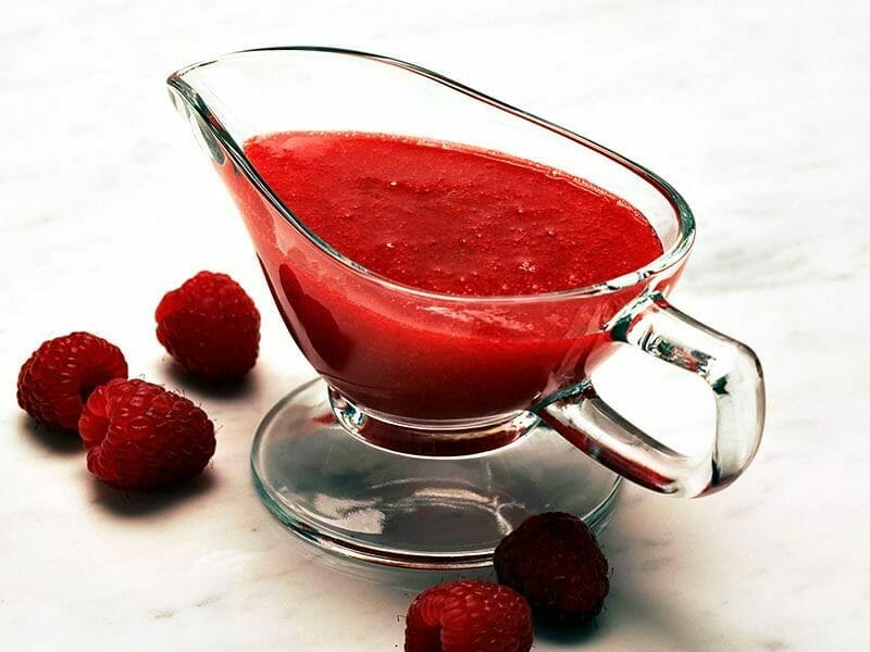 Coulis de framboises au Thermomix