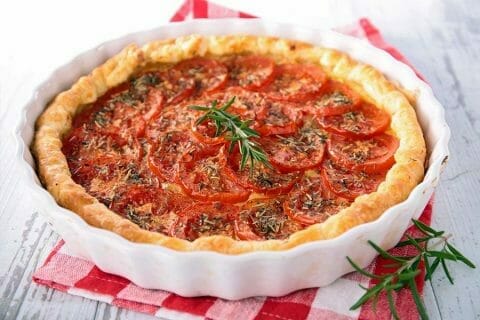 Tarte à la tomate