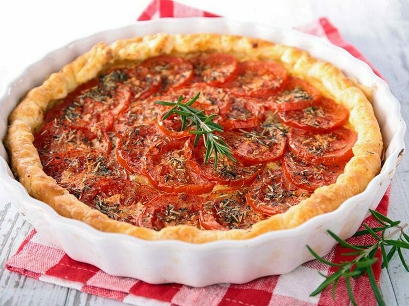 Tarte A La Tomate Au Thermomix Cookomix