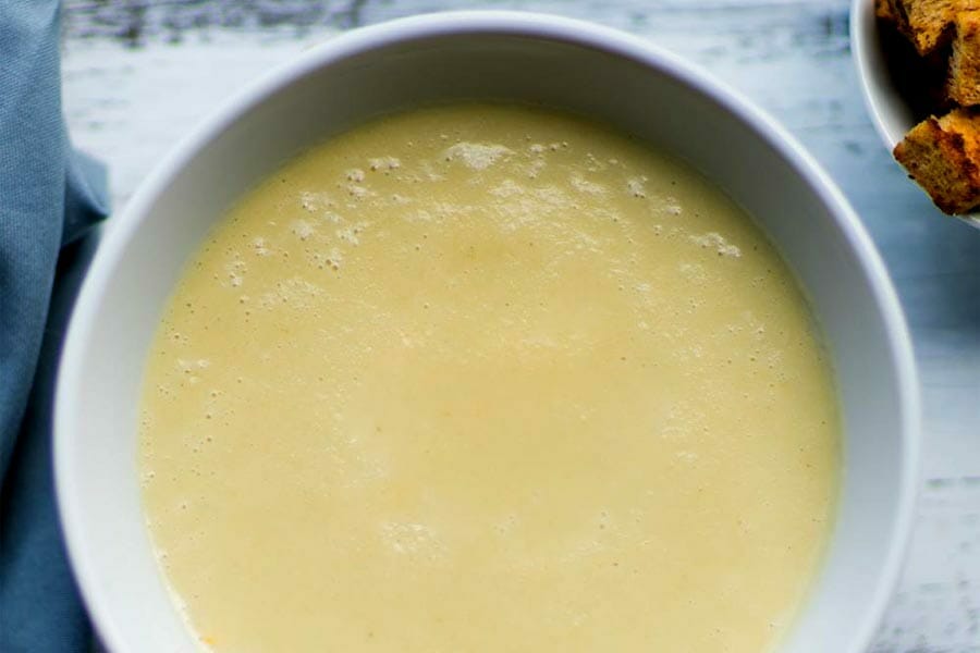 Velouté de chou vert au Thermomix - Cookomix