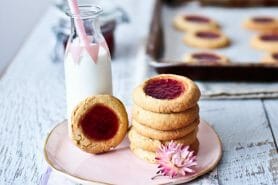 Jam drops – Biscuits à la confiture au Thermomix