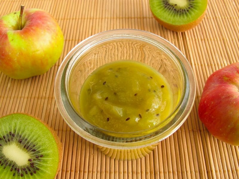 Confiture de kiwis aux pommes au Thermomix