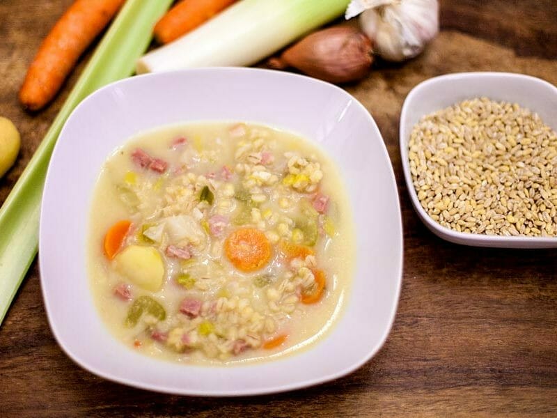 Soupe à l’orge au Thermomix