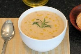 Velouté de haricots blancs et chorizo au Thermomix