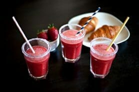 Jus de fraises au Thermomix