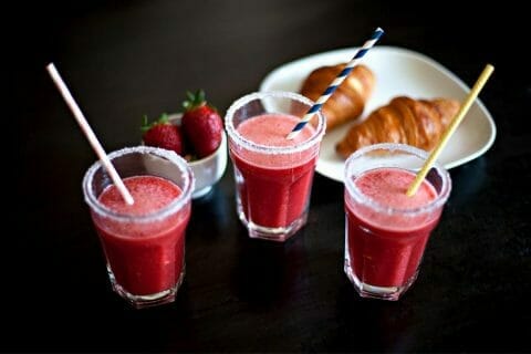 Jus de fraises