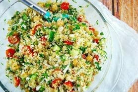Salade de couscous façon taboulé au Thermomix