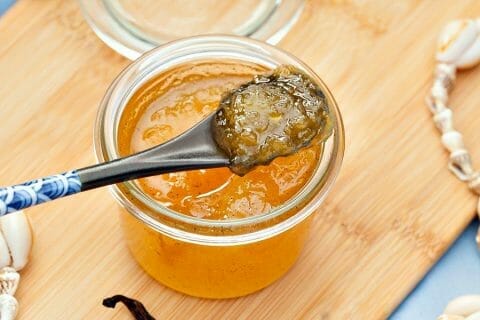 Confiture d’ananas à la vanille