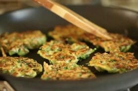 Paillassons de courgettes au Thermomix