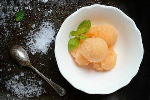 Sorbet melon