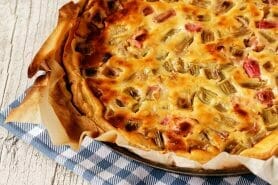 Tarte à la rhubarbe au Thermomix