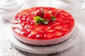 Bavarois aux fraises au Thermomix