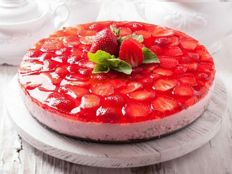 Bavarois aux fraises au Thermomix