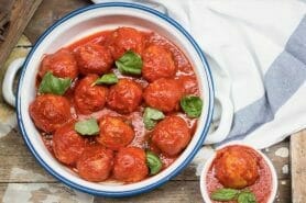 Boulettes de viande à la sauce tomate au Thermomix