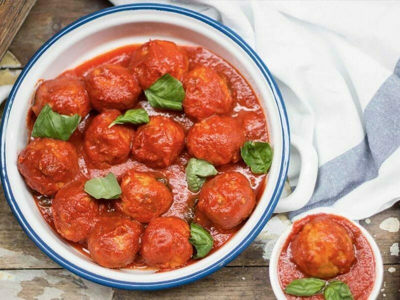 Boulettes de viande à la sauce tomate au Thermomix