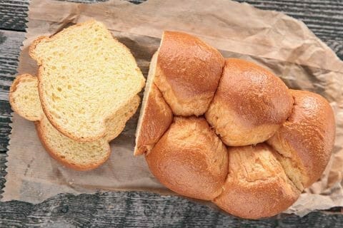 Brioche sans beurre, sans oeufs