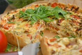 Quiche provençale au Thermomix