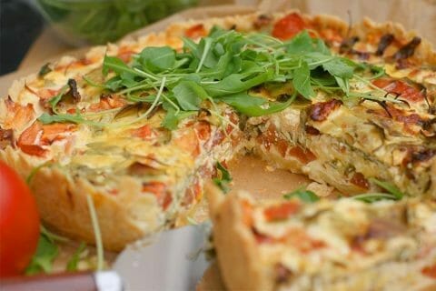 Quiche provençale