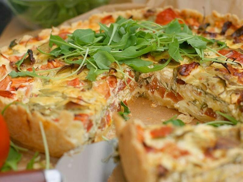 Quiche provençale au Thermomix