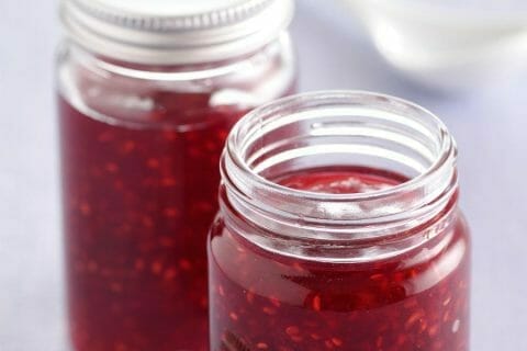 Confiture de framboises