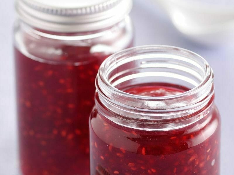 Confiture de framboises au Thermomix