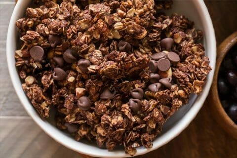 Granola au chocolat