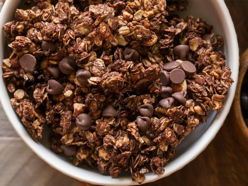 Granola au chocolat au Thermomix