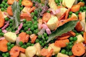 Jardinière de légumes aux lardons au Thermomix
