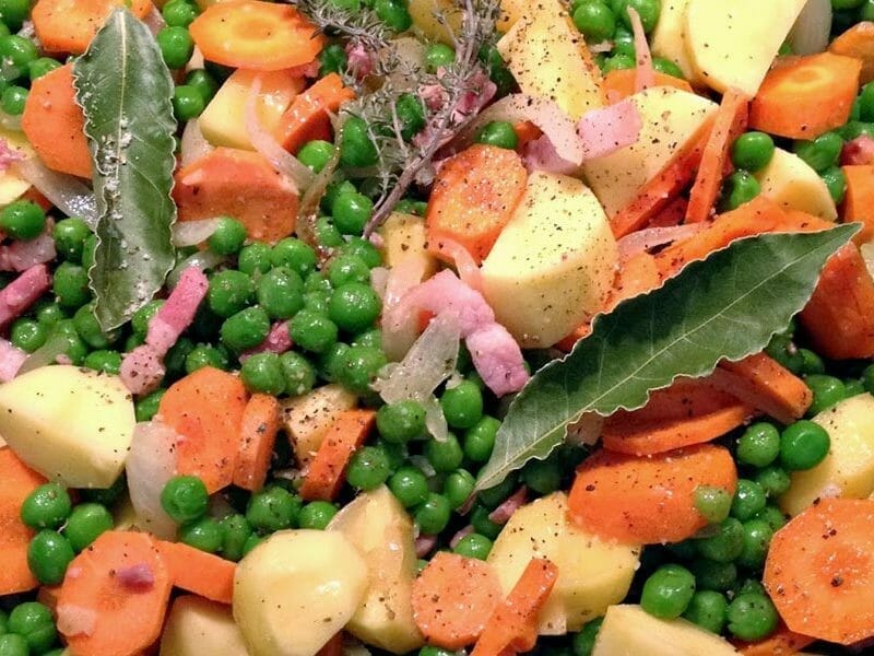 Petits pois carottes, une délicieuse recette de printemps