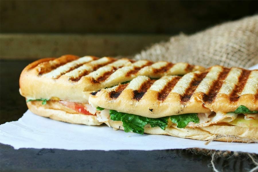 Pain Panini maison facile à garnir comme les vrais