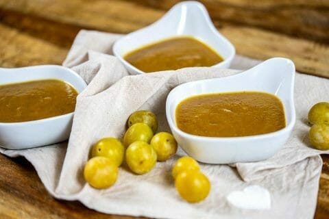 Compote de mirabelles